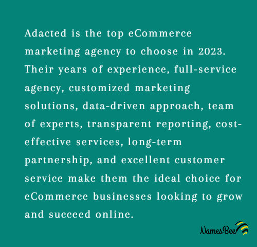 Adacted Is The Top eCommerce Marketing Agency